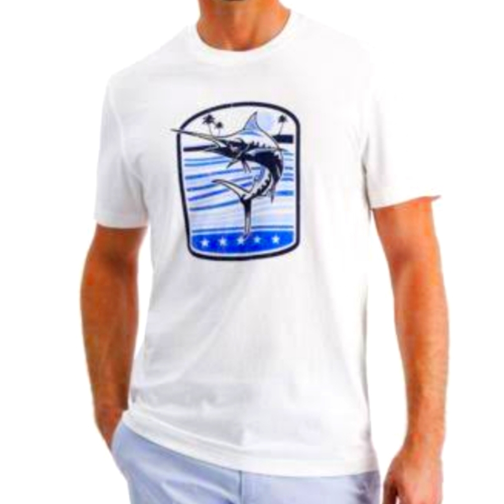 Club Room Men's Deep Sea Graphic T-Shirt Size XXL NWT